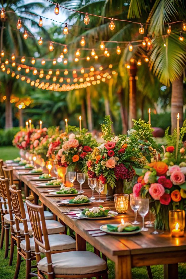 Ideas para una boda tropical con esencia mexicana