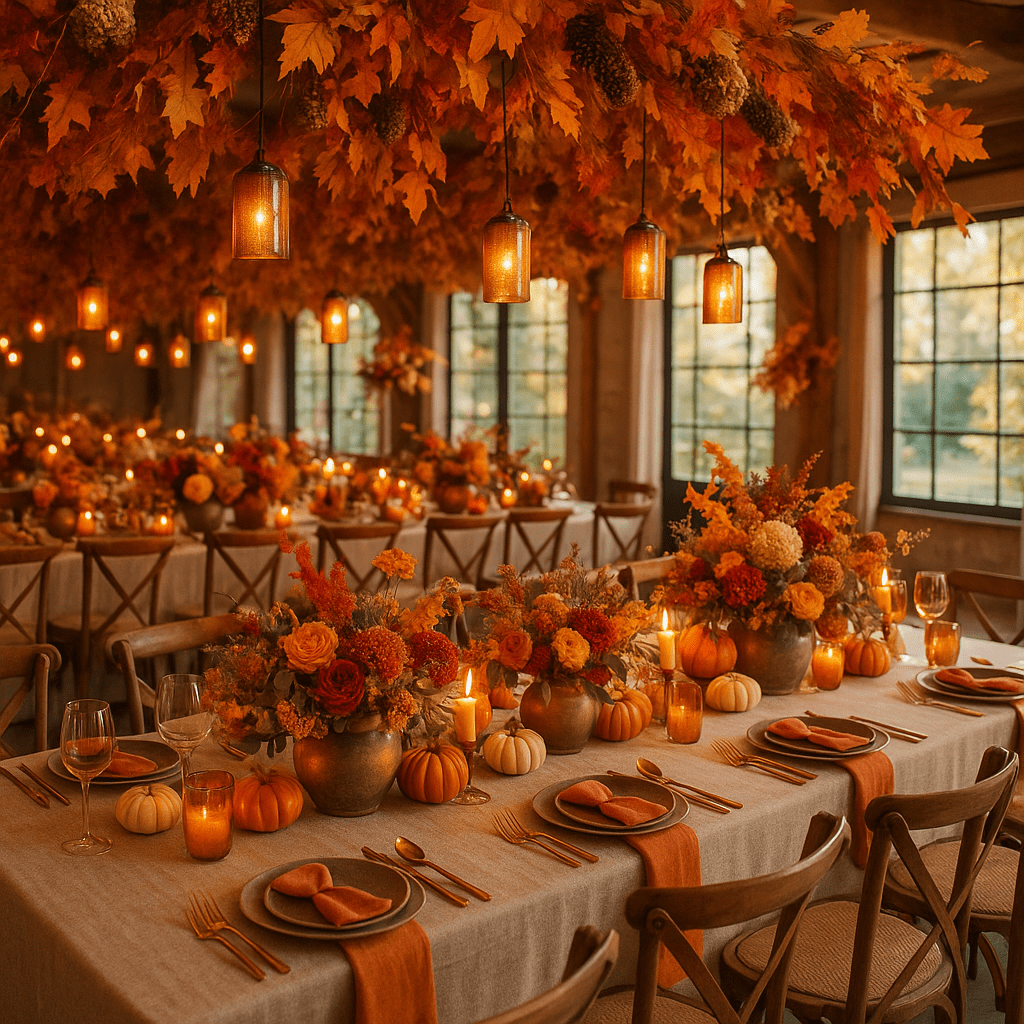 Tendencias de Otoño 2025 para Eventos Espectaculares
