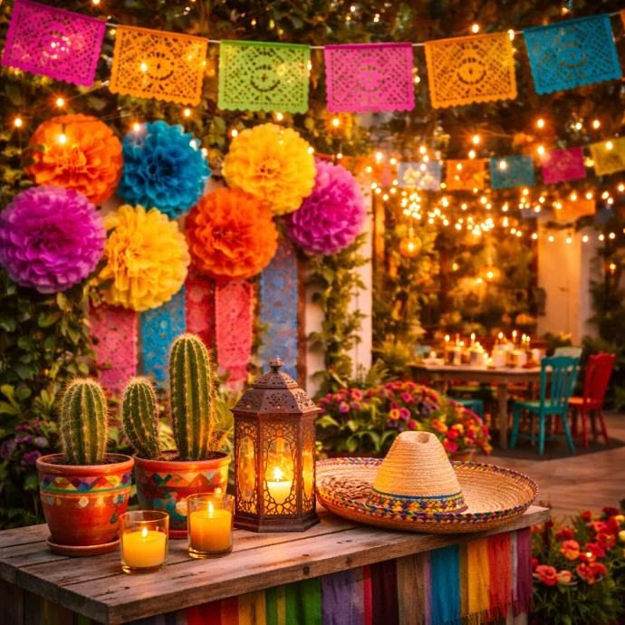 Viva México! Ideas para una Fiesta Mexicana