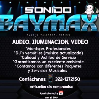 SONIDO BAYMAX PV 