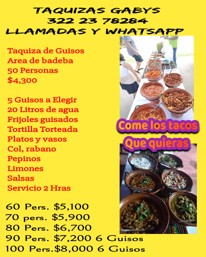 Taquizas y&Banquetes Gaby's