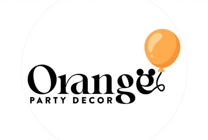 Orange Party Decor